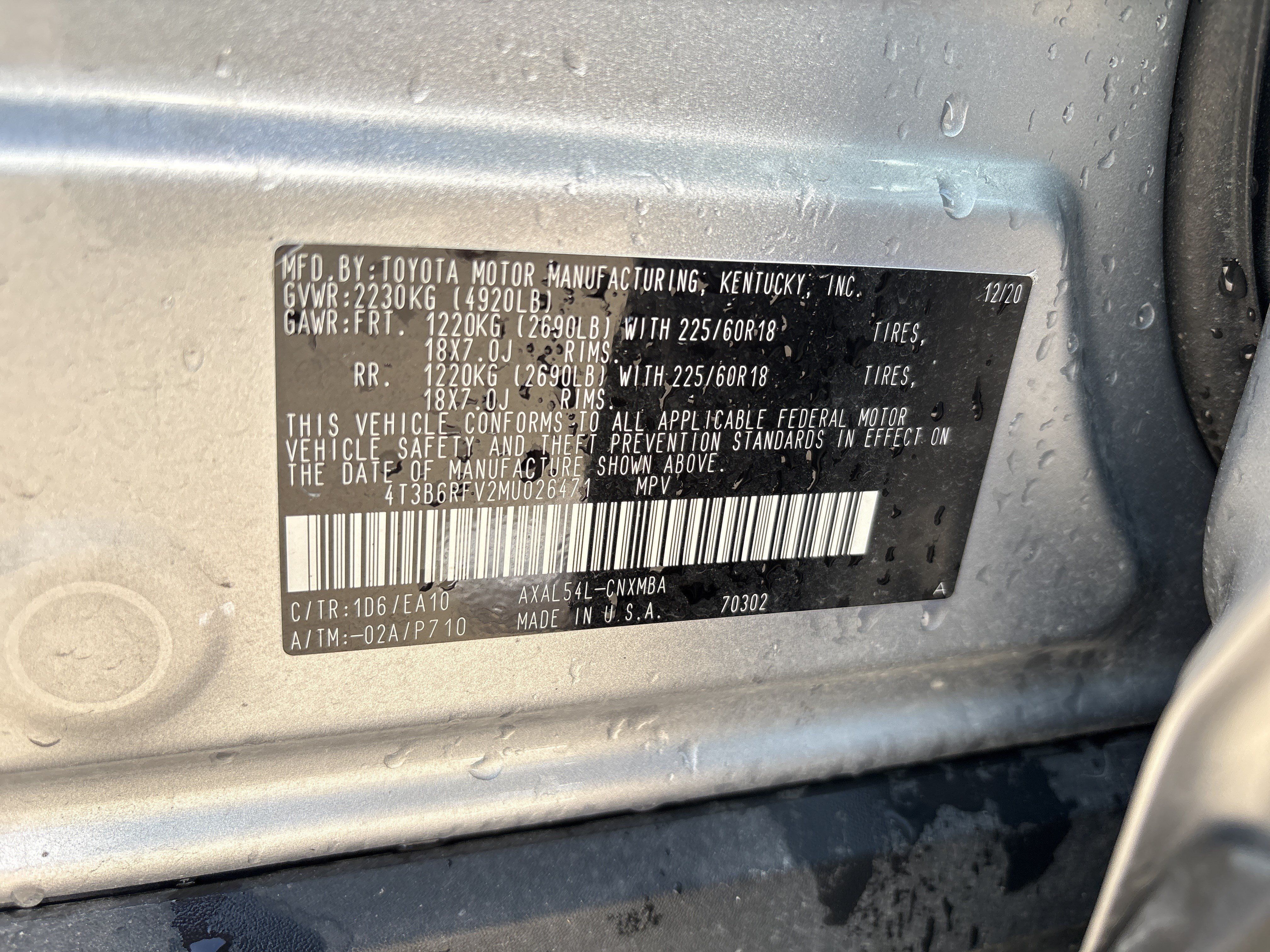 Used 2021 Toyota RAV4 XLE Premium AWD/4WD image 35