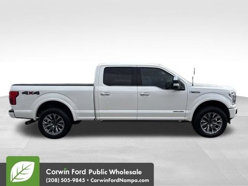 Used 2018 Ford F150 Platinum w/ Technology Package AWD/4WD image 4