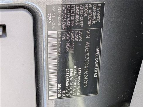 Used 2018 Mercedes-Benz Sprinter 2500 image 26