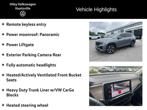 Certified 2024 Volkswagen Atlas SEL Premium R-Line AWD/4WD image 13