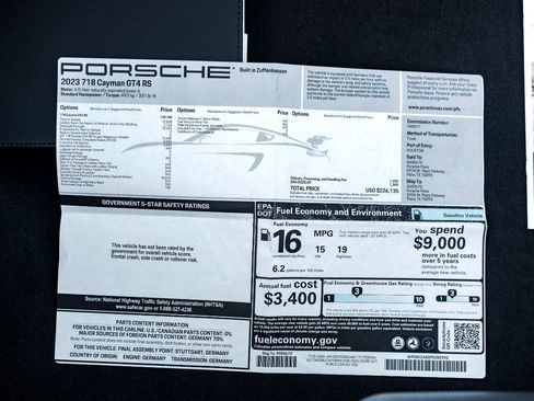 Used 2023 Porsche 718 Cayman GT4 RS image 91