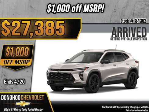 New 2026 Chevrolet Trax ACTIV w/ Driver Confidence Package image 1