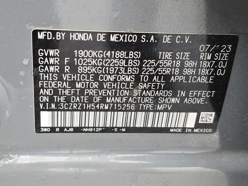 Used 2024 Honda HR-V Sport image 34