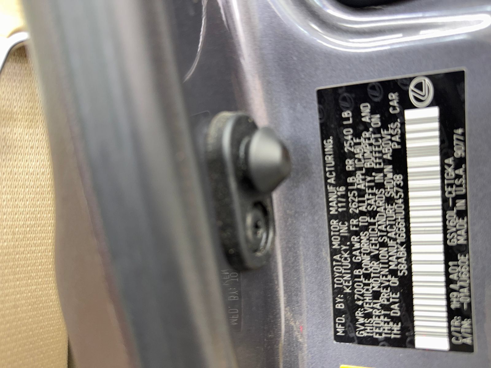 Used 2017 Lexus ES 350 w/ Premium Package FWD image 53