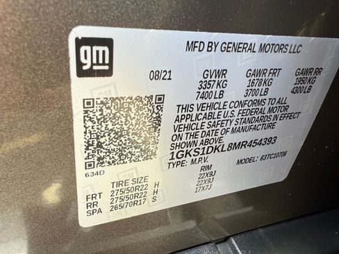 Used 2021 GMC Yukon Denali w/ LPO, Illumination Package RWD image 23