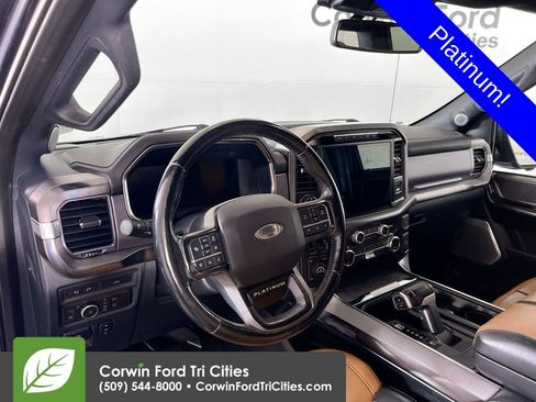 Used 2021 Ford F150 Platinum w/ FX4 Off-Road Package AWD/4WD image 3