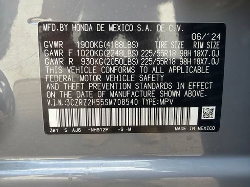 Used 2025 Honda HR-V Sport image 34