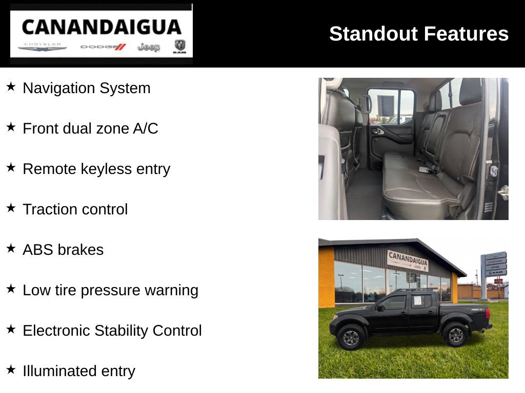 Used 2018 Nissan Frontier PRO-4X AWD/4WD image 6