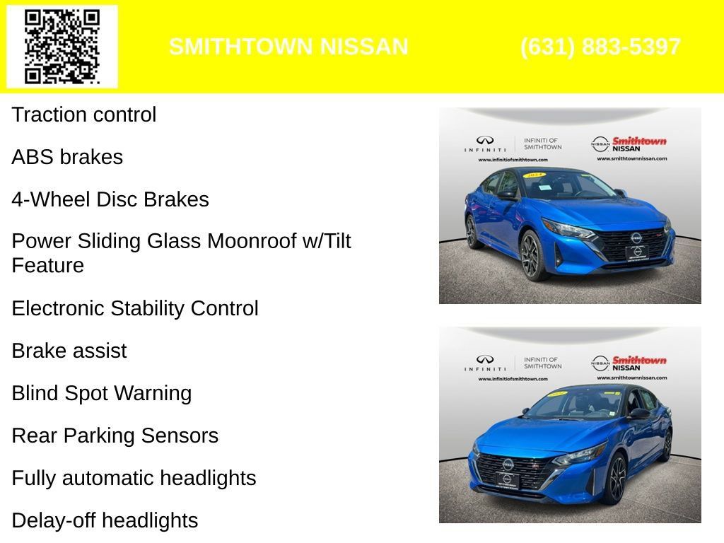 Used 2024 Nissan Sentra SR w/ SR Premium Package FWD image 8