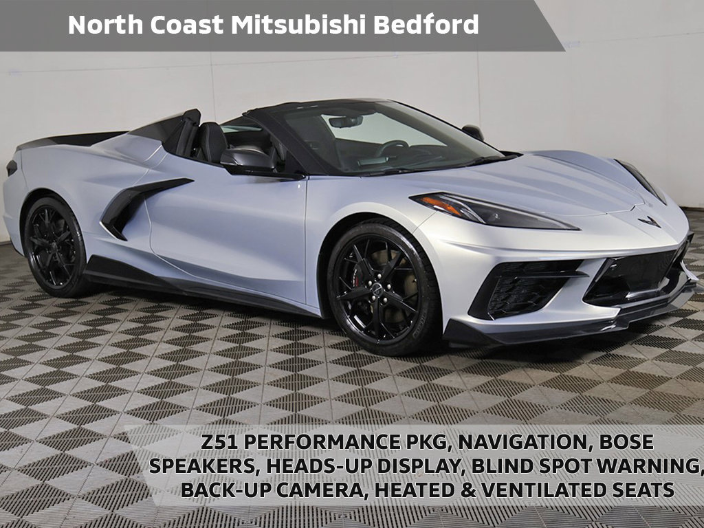 Used 2021 Chevrolet Corvette Stingray Premium Conv w/ Z51 Performance Package RWD 360° Tour