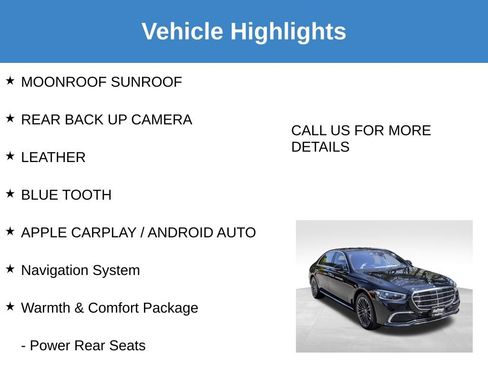 Used 2024 Mercedes-Benz S 580e 4MATIC Sedan image 7