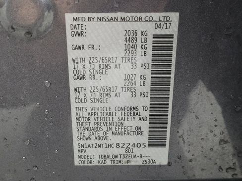 Used 2017 Nissan Rogue SV image 33