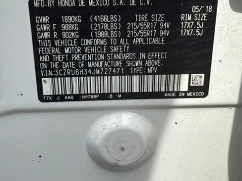 Used 2018 Honda HR-V LX image 5