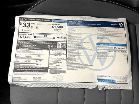 New 2025 Volkswagen Jetta SE image 32