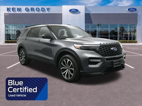 Certified 2022 Ford Explorer ST-Line w/ Class IV Trailer Tow Package AWD/4WD image 1