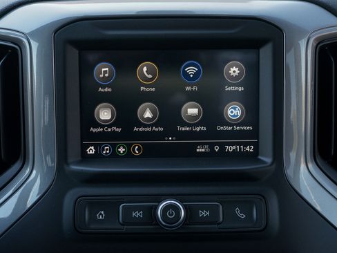 Used 2022 Chevrolet Silverado 1500 Custom Trail Boss w/ LPO, Dark Essentials Package image 14