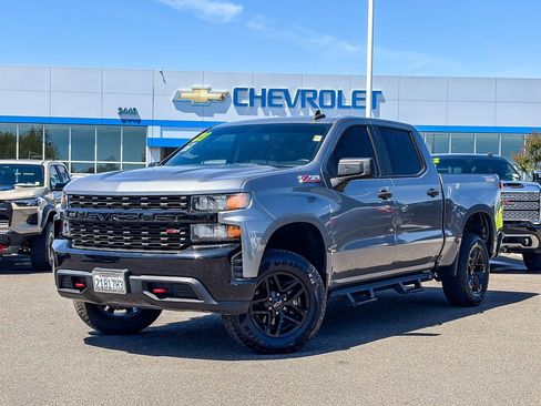Used 2021 Chevrolet Silverado 1500 Custom Trail Boss AWD/4WD image 1