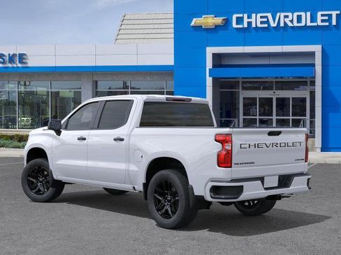 New 2026 Chevrolet Silverado 1500 Custom w/ LPO, Dark Essentials Package RWD image 3