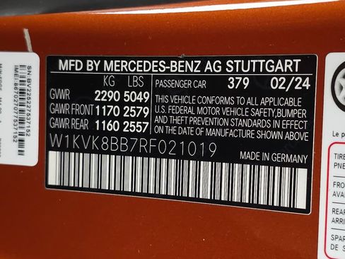 Certified 2024 Mercedes-Benz SL 63 AMG 4MATIC image 38