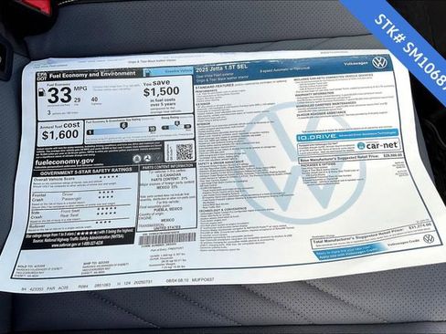 New 2025 Volkswagen Jetta SEL image 5