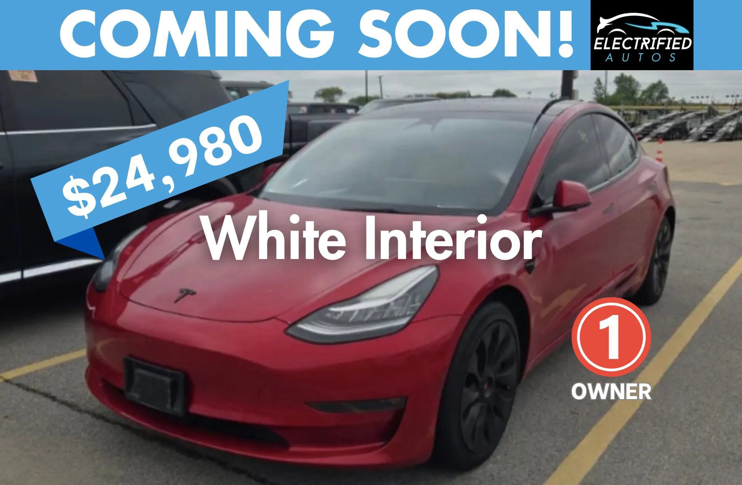 Used 2022 Tesla Model 3 AWD/4WD image 1