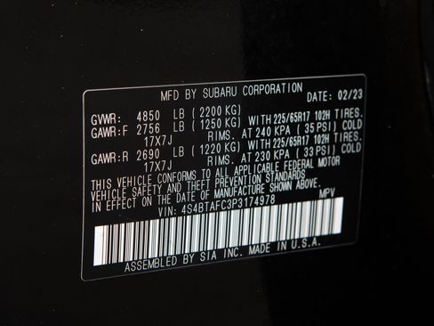 Used 2023 Subaru Outback Premium image 29