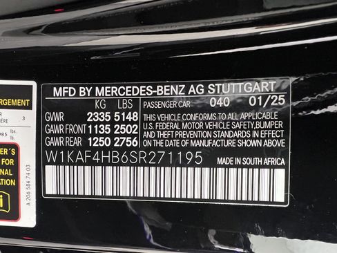 New 2025 Mercedes-Benz C 300 4MATIC Sedan image 33