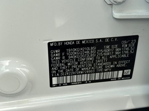 Used 2024 Honda HR-V EX-L image 32