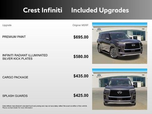 Certified 2026 INFINITI QX80 Luxe w/ Cargo Package RWD image 5