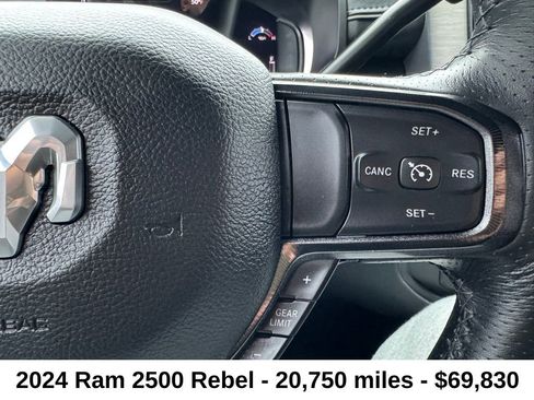 Used 2024 RAM 2500 Rebel w/ Towing Technology Group image 15