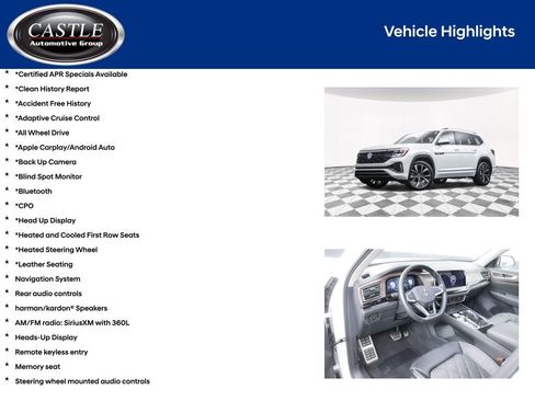 Used 2025 Volkswagen Atlas SEL Premium R-Line image 3