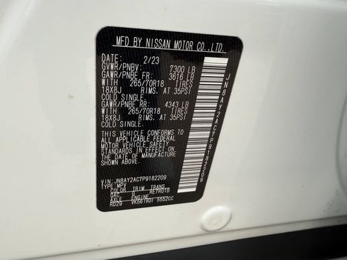 Used 2023 Nissan Armada SV RWD image 35