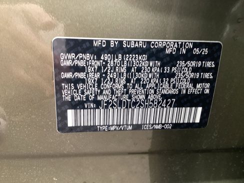 Certified 2025 Subaru Forester Touring w/ Popular Package - Touring image 16