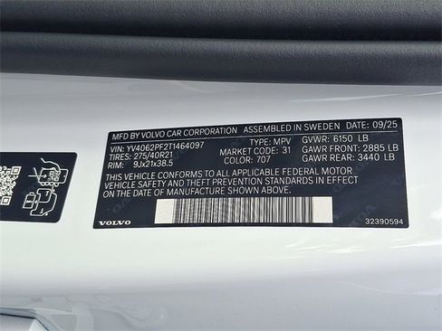 New 2026 Volvo XC90 B6 Ultra image 11