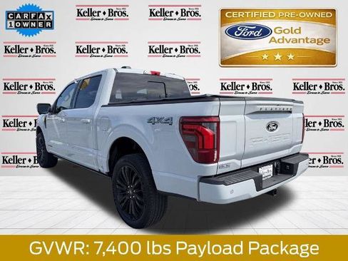 Certified 2024 Ford F150 Platinum w/ Equipment Group 702A High AWD/4WD image 6