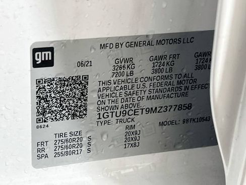 Used 2021 GMC Sierra 1500 Elevation w/ Preferred Package AWD/4WD image 11