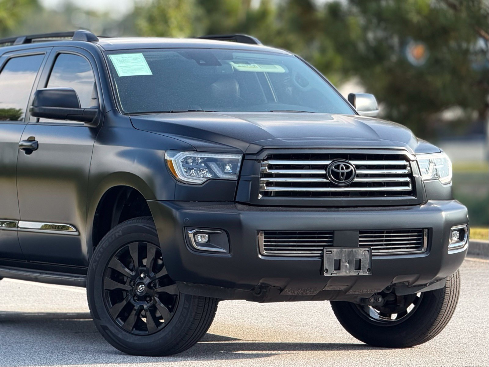 Used 2021 Toyota Sequoia Nightshade w/ Safety & Convenience Package RWD image 51