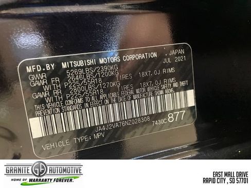 Used 2022 Mitsubishi Outlander SEL AWD/4WD image 34