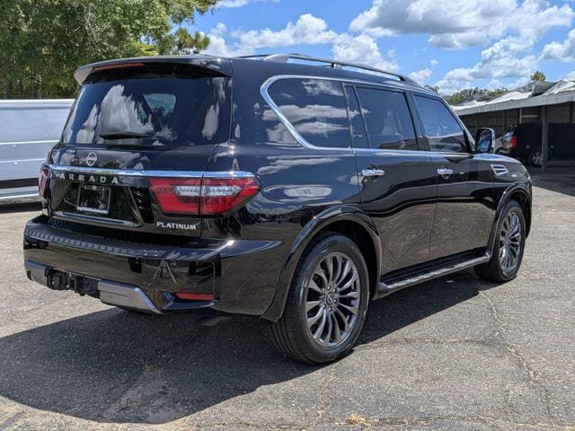 Used 2023 Nissan Armada Platinum w/ Captain's Chairs Package AWD/4WD image 4