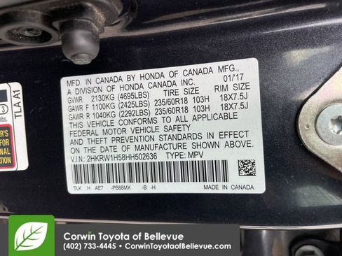Used 2017 Honda CR-V EX image 23
