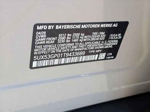 New 2026 BMW X3 xDrive30 w/ Convenience Package AWD/4WD image 18