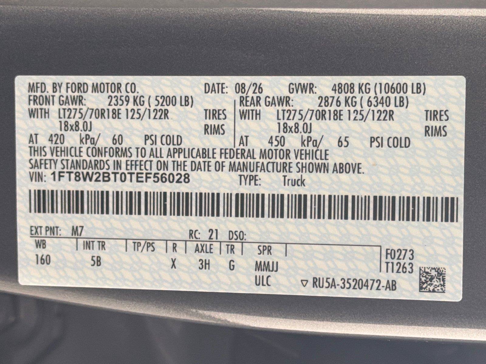 New 2026 Ford F250 Lariat w/ Lariat Premium Package AWD/4WD image 34