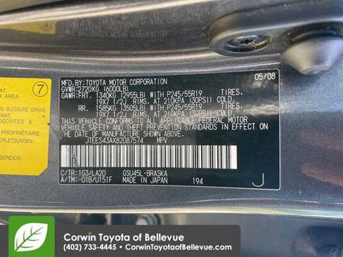 Used 2008 Toyota Highlander Sport AWD/4WD image 23