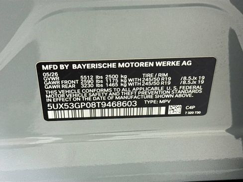 New 2026 BMW X3 xDrive30i w/ M Sport Package AWD/4WD image 34