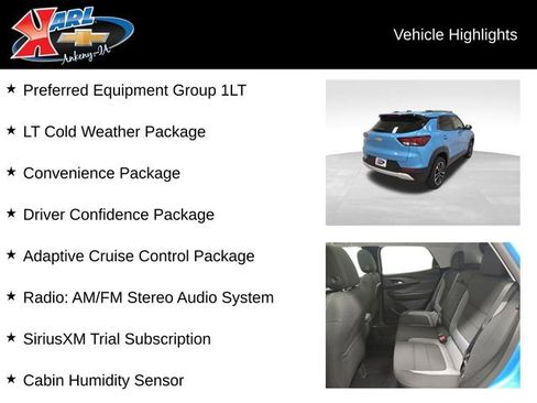 New 2026 Chevrolet TrailBlazer LT w/ Convenience Package image 3