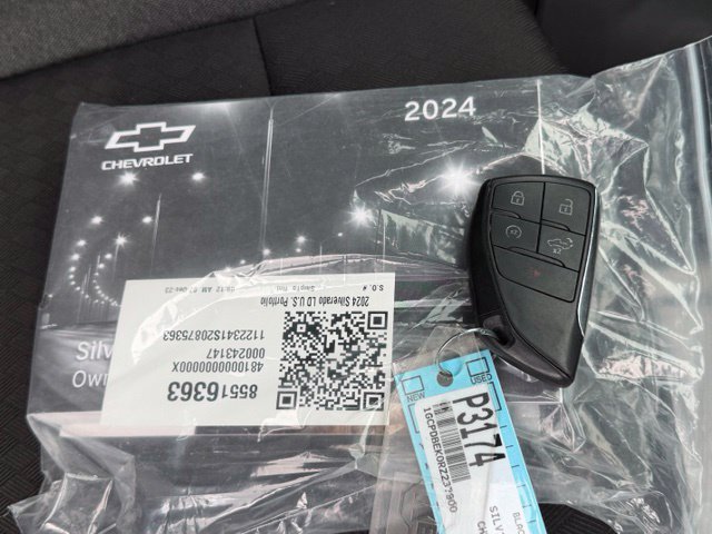 Certified 2024 Chevrolet Silverado 1500 Custom w/ Turbomax Blackout Package AWD/4WD image 38