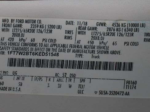 Used 2019 Ford F250 Lariat w/ Chrome Package image 54