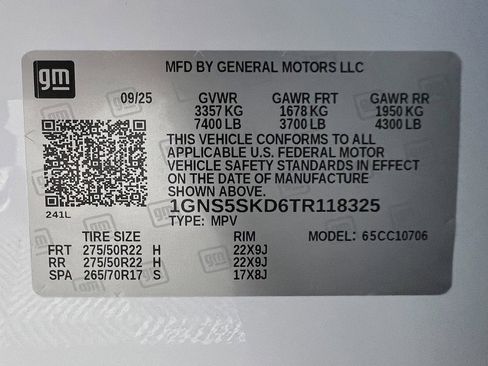 New 2026 Chevrolet Tahoe Premier w/ Sun And Tow Package image 16