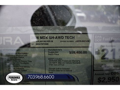 New 2026 Acura MDX SH-AWD w/ Technology Package image 38