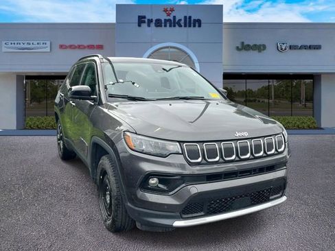 Used 2022 Jeep Compass Limited w/ Sun and Sound Group AWD/4WD image 1